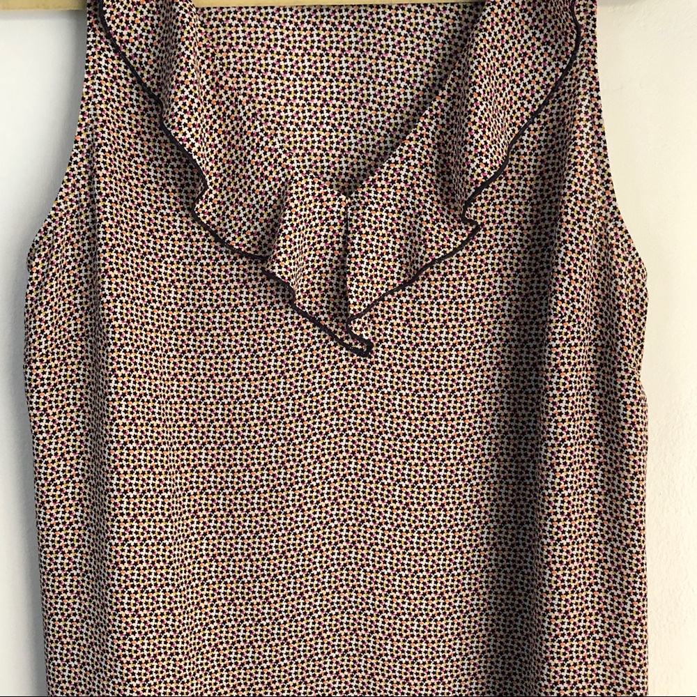 CAbi Sleeveless Stars & Confetti Blouse